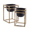 Bamboo Flower Pot Stand