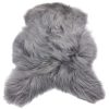 Icelandic Sheepskin Dyed Grey