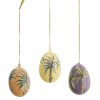 Hand Painted Paper Mache Egg Decoration