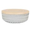 Flint Grey Wonder Round Storage Basket