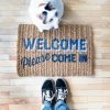 Welcome Reversible Door Mat