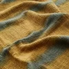 Mustard Tye Dye Throw with Fringes