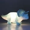 Turquoise Triceratops Mini Led Lamp