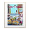 Framed The Newyorker 10 McCall Taxi Print