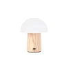 Mini Alice Mushroom Lamp White Ash