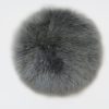 Silky Sheepskin Quarry Round Seat Pad 37cm