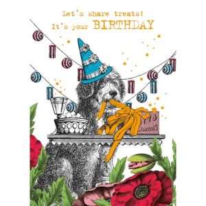 Lets Share Treats Birthday Card