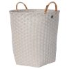 Pale Grey Open Basket