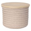 Bisque Wonder High Round Storage Basket