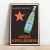 San Pellegrino Mid Century Modern Print