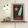 San Pellegrino Mid Century Modern Print