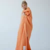 Apricot Reykjavik 100% Recycled Throw