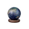 Mini Atlas Globe Lamp Walnut