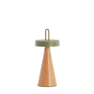 Ankenta Olive & Wood LED Table Lamp