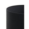 Livigno Black Cylinder Lamp Shade 20cm