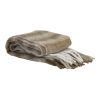 APISI Brown & White Throw