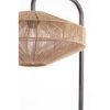 Lyra Natural & Matt Black Floor Lamp