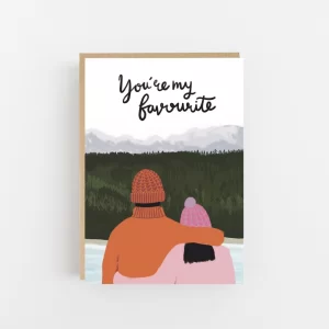 You're My Favourite Greetings Card