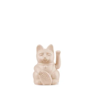 Mini Ochre Waving Lucky Cat