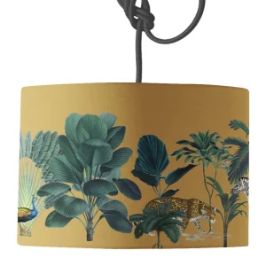 Darwin's Menagerie Mustard Lamp Shade 45cm