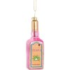 Pink Tequila Bottle Christmas Bauble