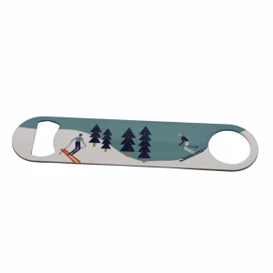 Snow Skiing Bottle Opener