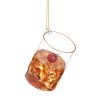 Whisky Glass Shaped Bauble