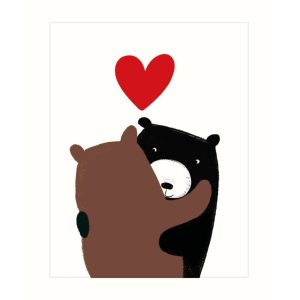 Bears Hug Greetings Card