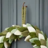 Felt Greenery Christmas Wreath