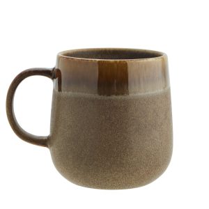 Brown Stoneware Mug