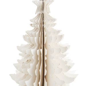 Handmade Paper White Christmas Tree