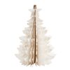 Handmade Paper White Christmas Tree