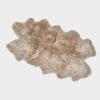 Silky Quad Sheepskin Oyster