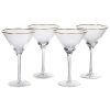 Ribbed Round Martini Glass