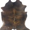 Cow Hide Rug Brown Medium