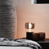 Matt Black Round Base Table Lamp