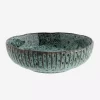 Turquoise Stoneware Serving Bowl