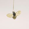 Golden Bee Shaped Bauble