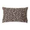 HKliving Floral Ornamental Decorative Cushion Brown