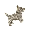 BR - Cutie Westie - Antique Gold / Clear