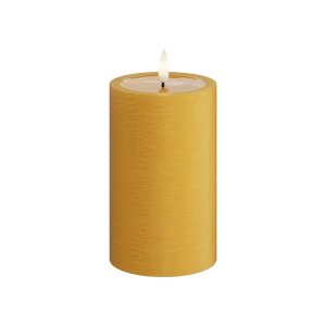 Curry Unique Battery Operated LED Candle 7.5x10cm