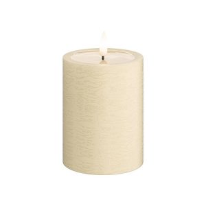 Creme Unique Battery Operated LED Candle 7.5x10cm