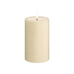 Creme Unique Battery Operated LED Candle 7.5x12.5cm