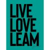 Aqua Live Love Leam Print