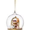 Xmas Tea Dome Open Bauble