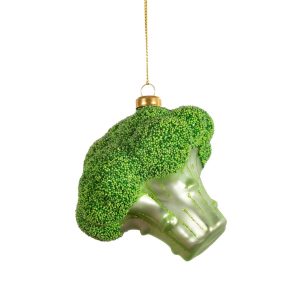 Winter Veggies Broccoli Shaped Bauble