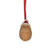 Festive Hedgehogs Hanging Decorations Set Of 3