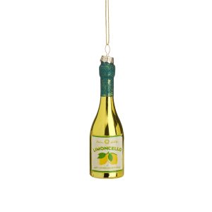 Limoncello Shaped Christmas Bauble